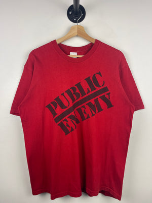 Supreme SS18 Undercover Public Enemy Red Tee