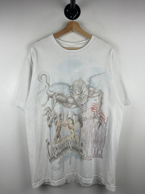 Travis Scott Utopia Circus Maximus Tour White Tee