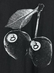 Stussy 8 Ball Cherries Black Tee