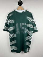 Vintage 90s Fila Woodstock Stallions Green Soccer Jersey