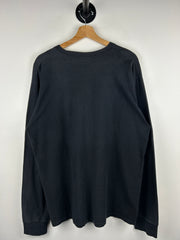 Stussy Script Black Long Sleeve