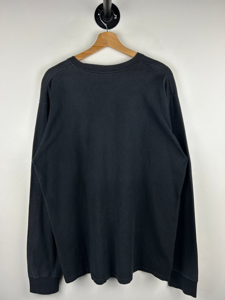 Stussy Script Black Long Sleeve