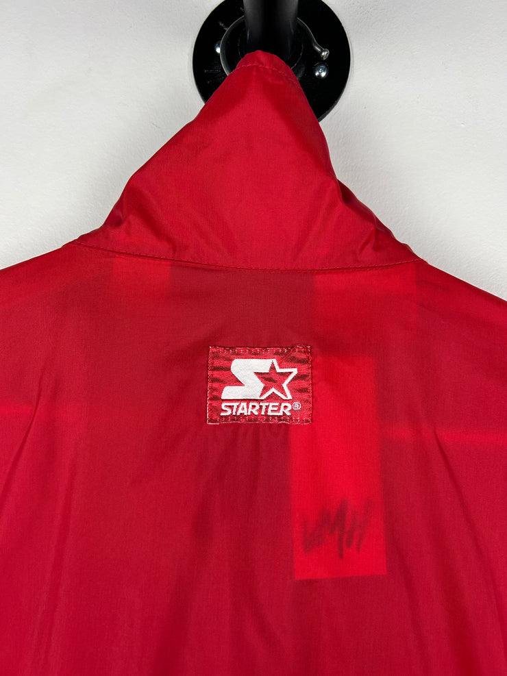Vintage 90s NHL Starter Detroit Red Wings Red Windbreaker