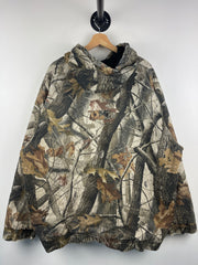 Vintage Outfitters Ridge Real Tree Camo Hooded Jacket