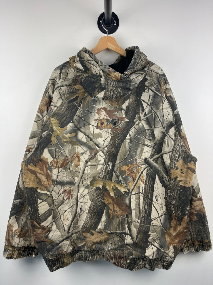 Vintage Outfitters Ridge Real Tree Camo Hooded Jacket