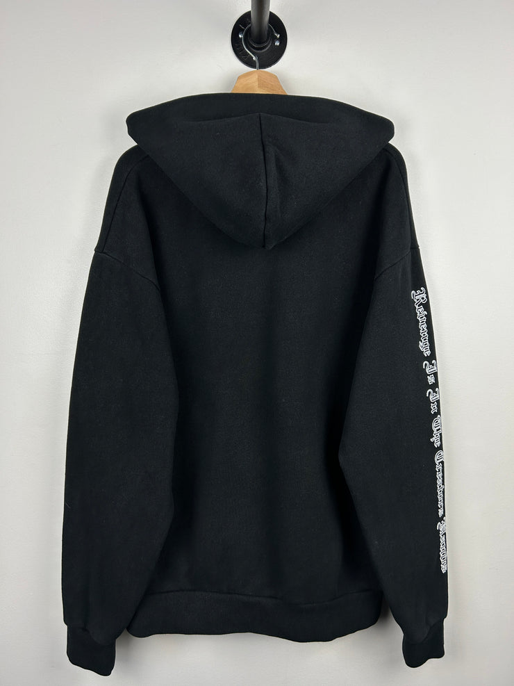 Revenge XXXTentacion Kill Outline Black Hoodie