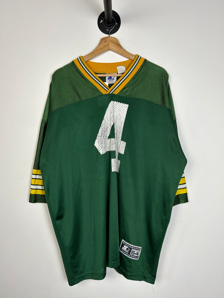 Vintage 1998 Starter Green Bay Packers Farve Green Jersey