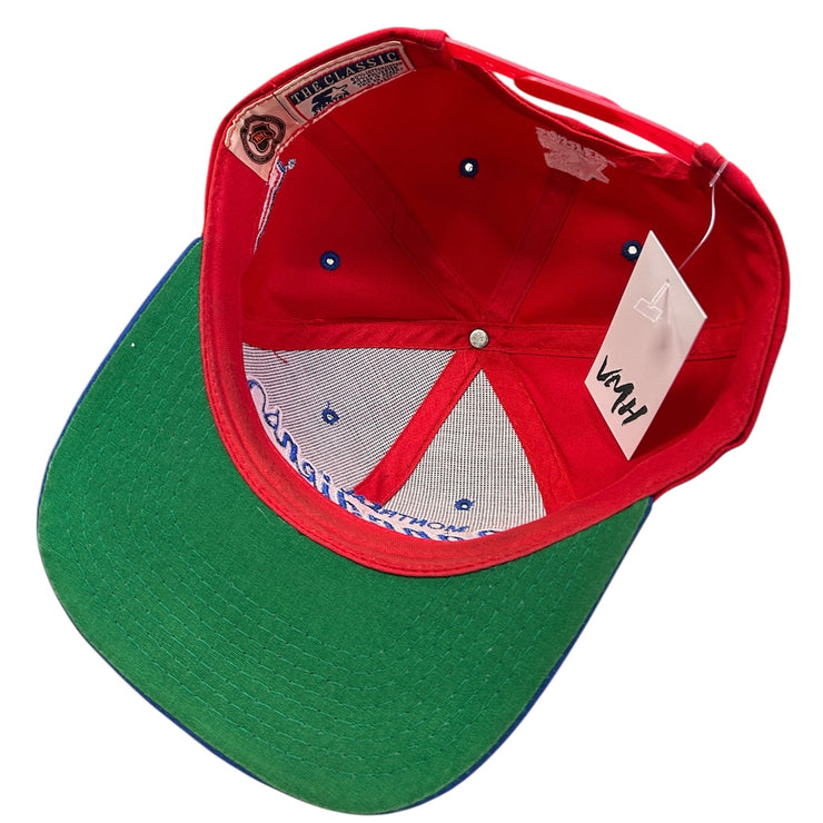 Vintage 90s NHL Starter Montreal Canadiens Tailsweep Script Snapback Hat