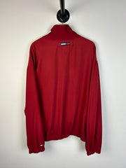 Vintage 90's Tommy Hilfiger Golf Invicta Red Quarter Zip Windbreaker