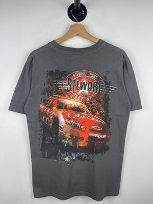 Vintage Nascar Tony Stewart Old Spice Grey Tee