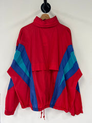 Vintage 80's Adidas Red & Blue Windbreaker