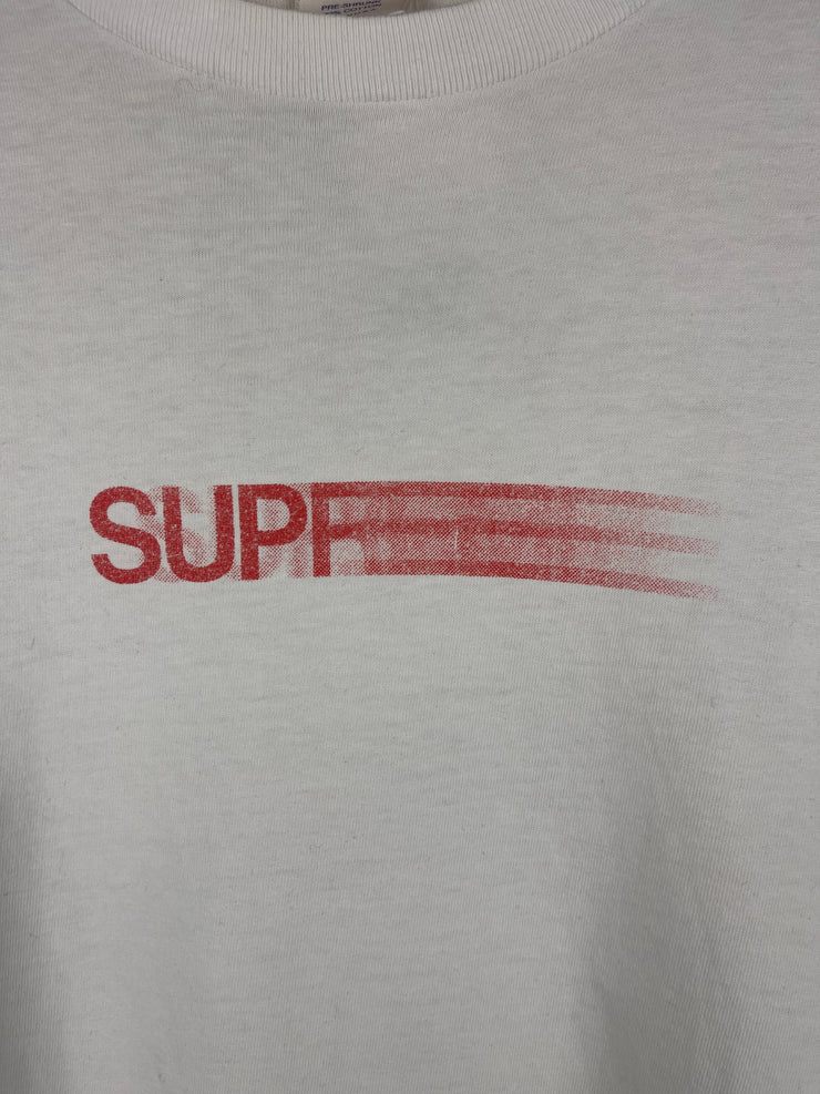 Supreme SS20 Motion Logo White Tee