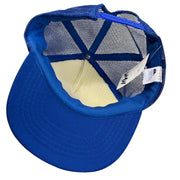 Vintage 80s Nissan My Customer First Blue Snapback Trucker Hat