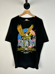 Vintage 90's Rolling Thunder Biker Black Tee