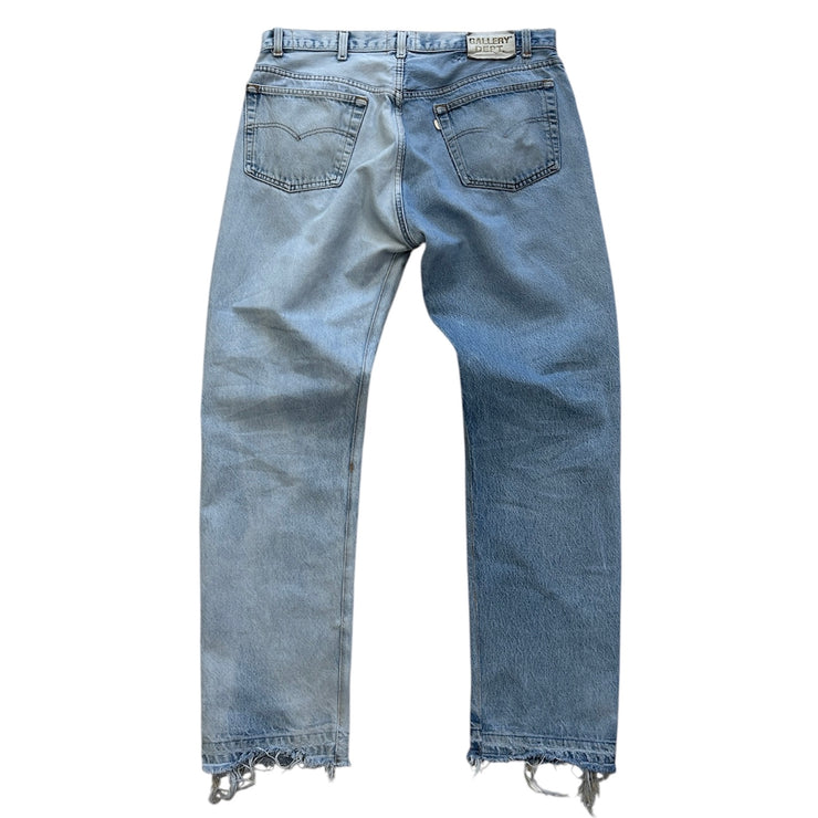 Gallery Dept. X Levis Two Face Split Blue Denim Jeans