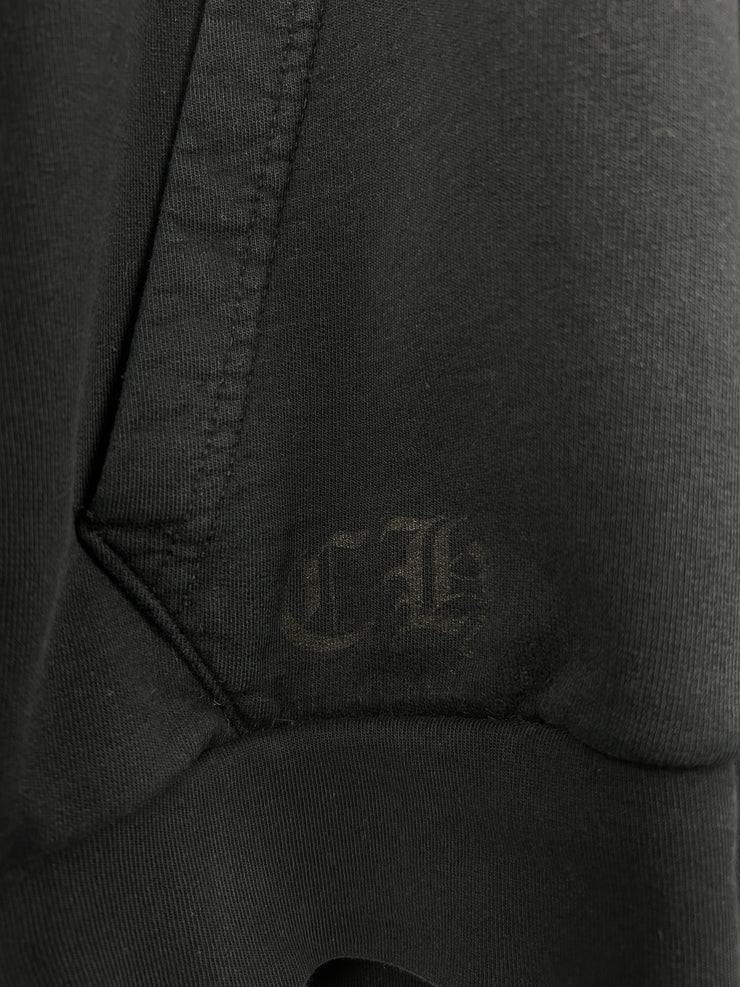 Chrome Hearts Floral Horseshoe Black Hoodie
