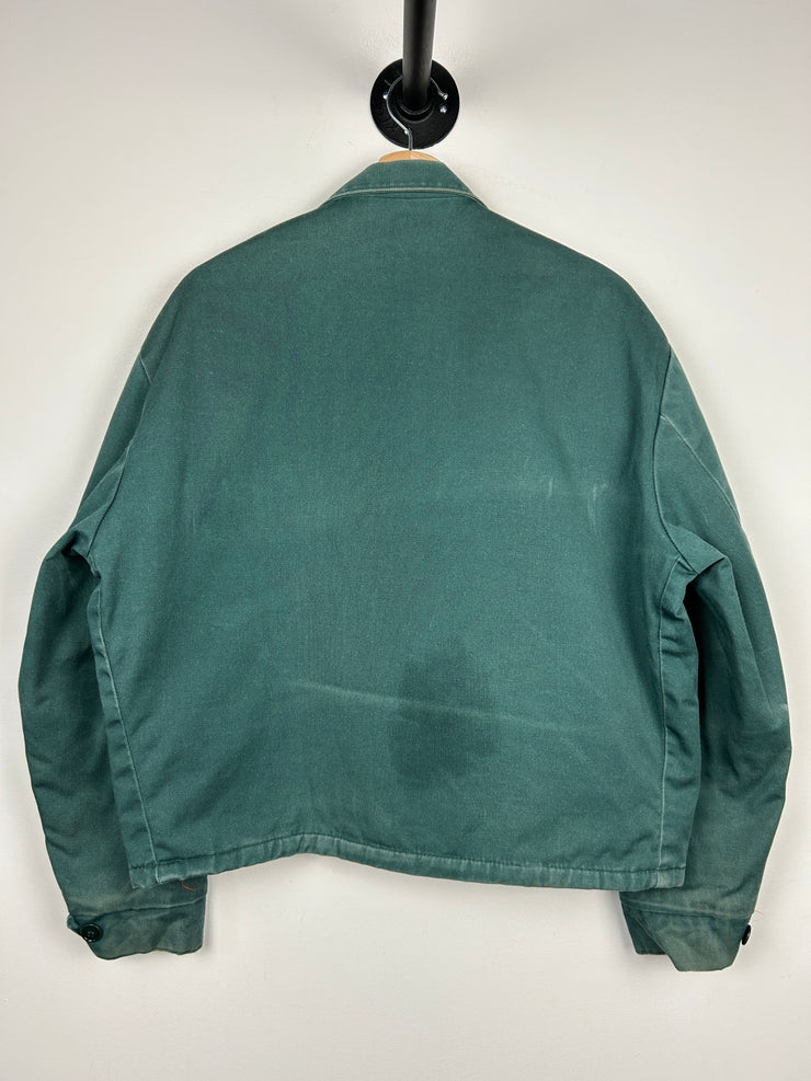 Vintage 60s Big Mac By Pennys Green Cropped Work Jacket
