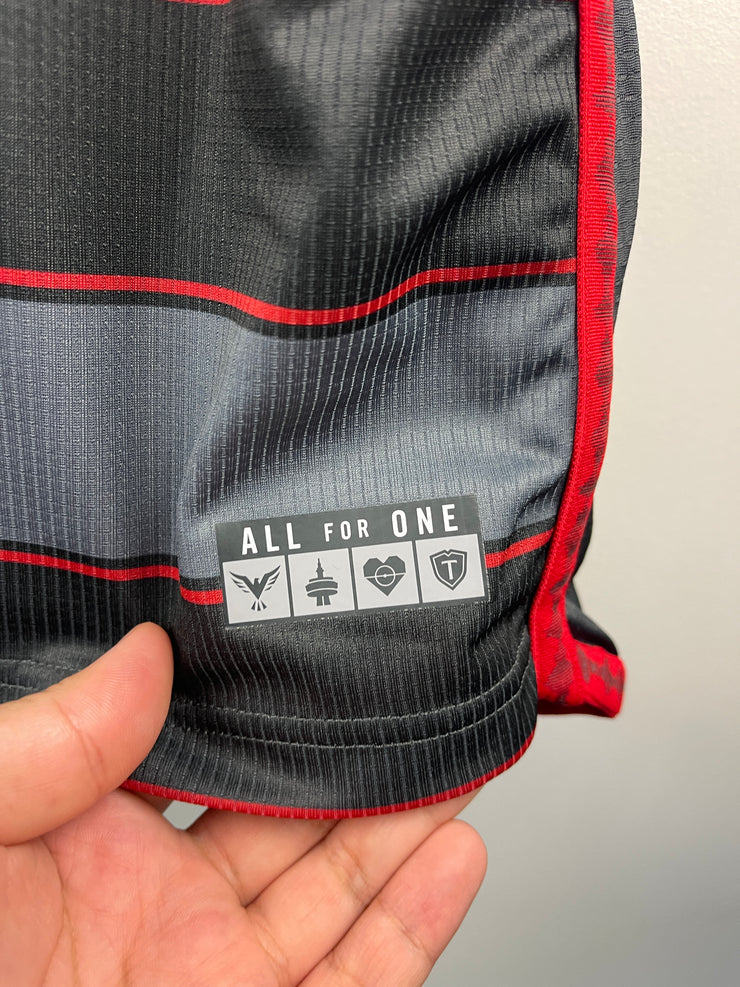Adidas 2022 Toronto FC Home Grey & Red Soccer Jersey