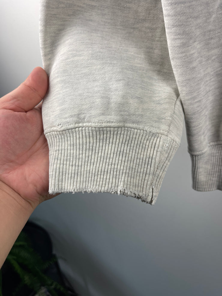 Vintage 90s Fila Biella Italy Embroidered Grey Crewneck