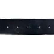 Ferragamo Gancini Black Leather Belt