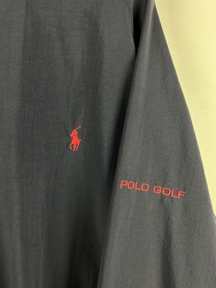 Vintage 90s Polo Ralph Lauren Golf Navy Pullover Windbreaker