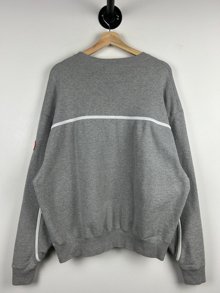 Cavempt Unbalance Behind Grey Crewneck