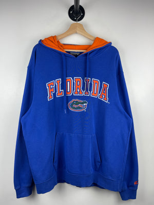 Vintage Florida Gators Embroidered Blue Hoodie