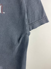 Vintage West Coast Choppers Motorcycle Long Beach Thrashed Black Tee