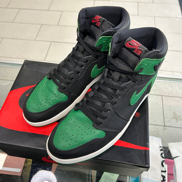 Jordan 1 Pine Green Black