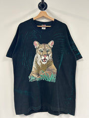 Vintage 90's Cougar Black Tee