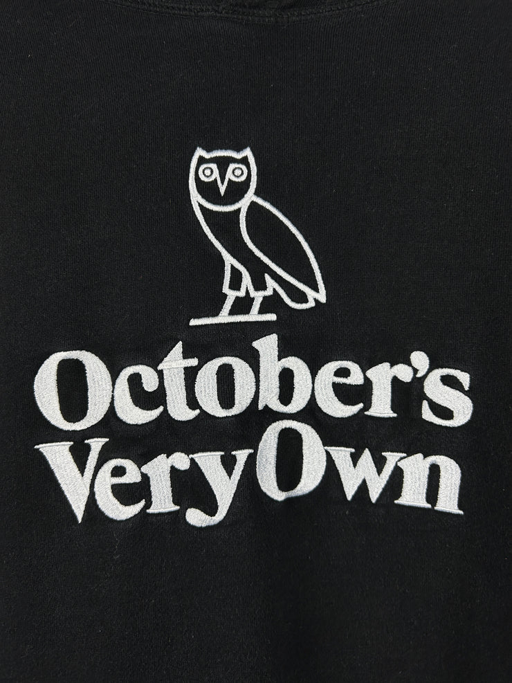 OVO Octobers Very Own Embroidered Black Hoodie