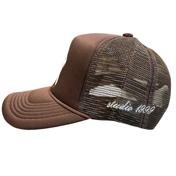 Studio 1999 NY Brown Trucker Hat