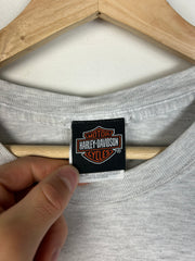 Vintage 90's Harley Davidson Lima Ohio Grey Tee