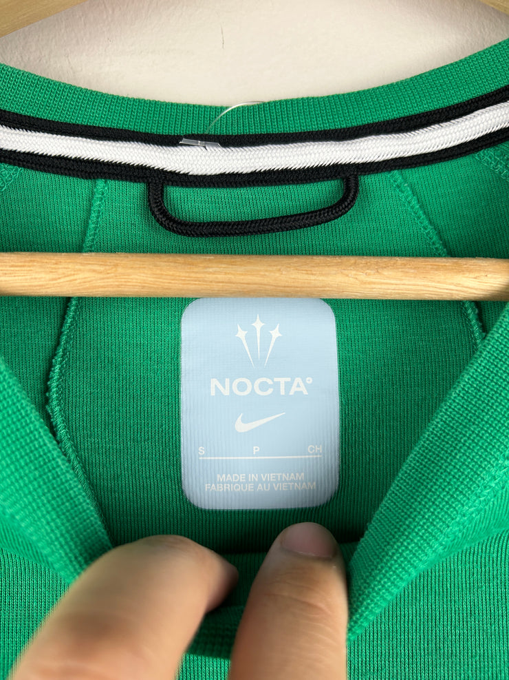Nike Nocta Tech Fleece Stadium Green Crewneck