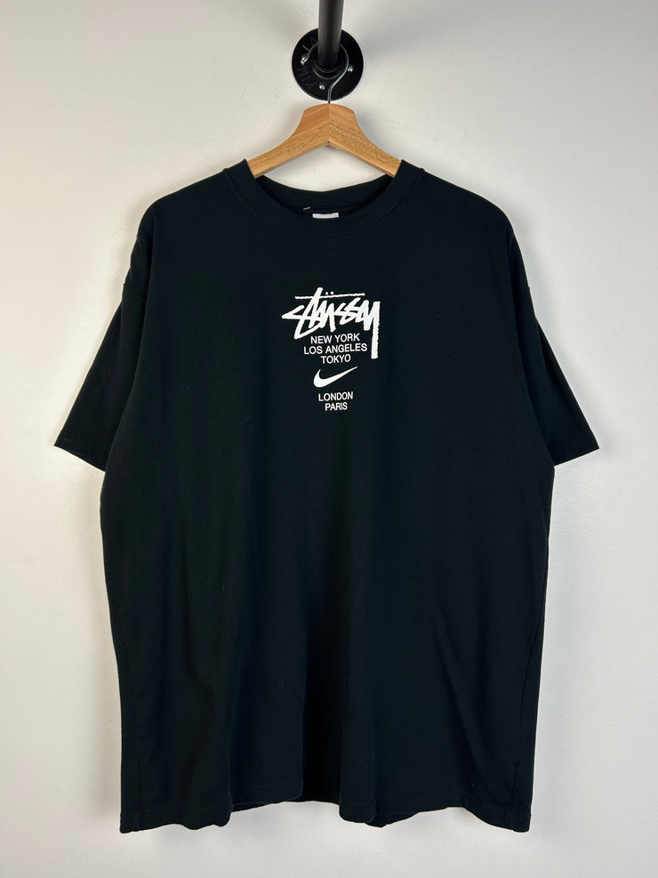 Nike X Stussy FW20 International Black Tee