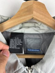 Vintage Quiksilver Grey & Blue Jacket