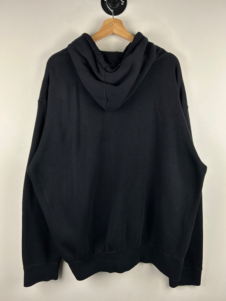 Vintage Y2K Exco Bulldog Embroidered Black Hoodie