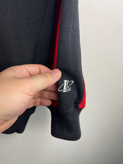 Vintage 90s NBA Logo Athletic Chicago Bulls Embroiderd Black Crewneck