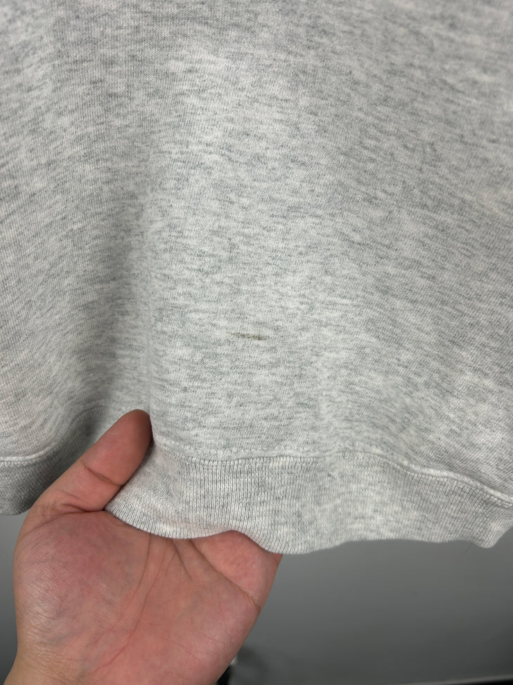 Vintage 90s NHL Buffalo Sabres Embroidered Grey Crewneck