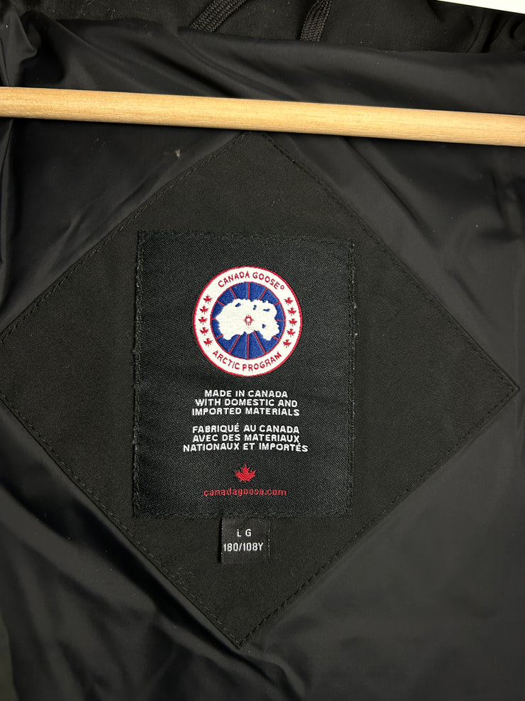 Canada Goose Wyndam Down Filled Black Parka Puffer Jacket
