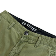 Stone Island Patch Olive Green Cargo Pants