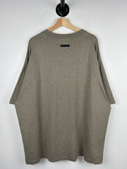 Fear Of God Essentials Heather Grey Jersey Tee