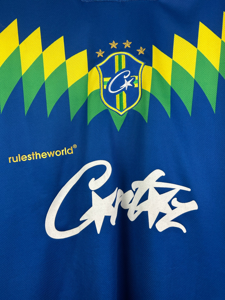 Corteiz SS24 Club America Brasil Blue Football Jersey
