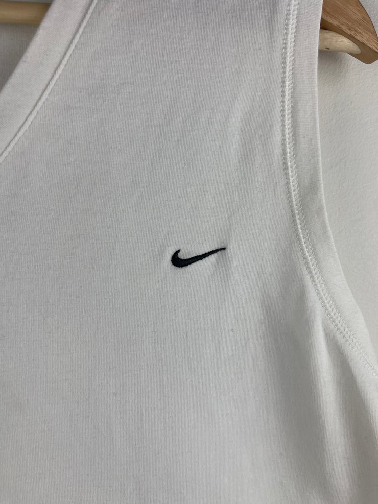 Vintage Nike Golf Mini Swoosh White Women’s Tank Top
