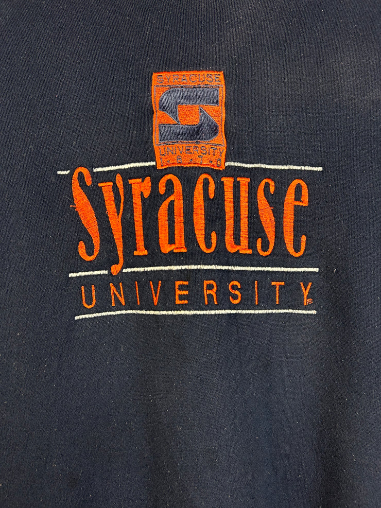 Vintage Syracuse University Navy Crewneck