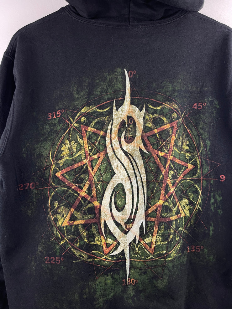Vintage Slipknot All Hope Is Gone Black Zip Up Hoodie