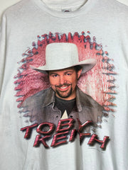 Vintage 2003 Toby Keith Tour White Tee