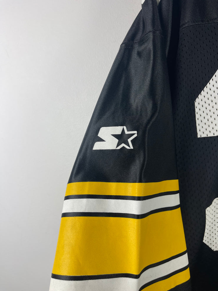 Vintage 90s NFL Starter Pittsburgh Steelers Bettis Black Football Jersey