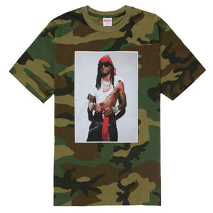 Supreme FW25 Playboi Carti Woodland Camo Tee