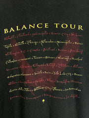 Vintage 90's Van Halen Balance Tour Black Tee